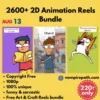 2D ANIMATION REELS BUNDLE