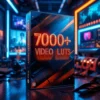 7000+ VIDEO LUTS BUNDLE